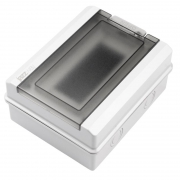 Бокс модульный накладной PDB/W 3008 GR (ЩРН-ПГ- 8) IP65 пластик. Pro JazzWay 5071988 5071988