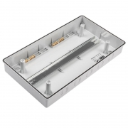 Бокс модульный накладной PDB/W 3018 GR (ЩРН-ПГ-18) IP65 пластик. Pro JazzWay 5072022 5072022