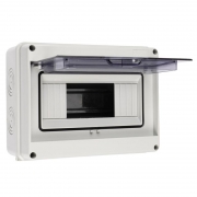 Бокс модульный накладной PDB/W 4008 GR (ЩРН-ПГ- 8) IP65 пластик. Pro JazzWay 5072060 5072060