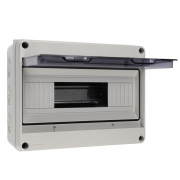 Бокс модульный накладной PDB/W 4012 GR (ЩРН-ПГ-12) IP65 пластик. Pro JazzWay 5072084 5072084