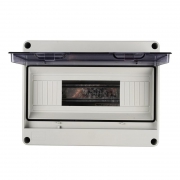Бокс модульный накладной PDB/W 4012 GR (ЩРН-ПГ-12) IP65 пластик. Pro JazzWay 5072084 5072084
