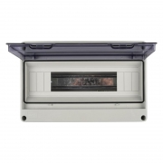 Бокс модульный накладной PDB/W 4015 GR (ЩРН-ПГ-15) IP65 пластик. Pro JazzWay 5072107 5072107