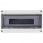 Бокс модульный накладной PDB/W 4018 GR (ЩРН-ПГ-18) IP65 пластик. Pro JazzWay 5072121 5072121