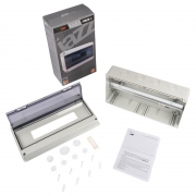 Бокс модульный накладной PDB/W 4018 GR (ЩРН-ПГ-18) IP65 пластик. Pro JazzWay 5072121 5072121