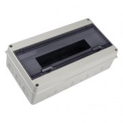Бокс модульный накладной PDB/W 4018 GR (ЩРН-ПГ-18) IP65 пластик. Pro JazzWay 5072121 5072121
