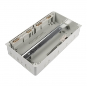 Бокс модульный накладной PDB/W 4018 GR (ЩРН-ПГ-18) IP65 пластик. Pro JazzWay 5072121 5072121