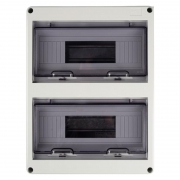 Бокс модульный накладной PDB/W 4024 GR (ЩРН-ПГ-24) IP65 пластик. Pro JazzWay 5072145 5072145