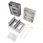 Бокс модульный накладной PDB/W 4024 GR (ЩРН-ПГ-24) IP65 пластик. Pro JazzWay 5072145 5072145