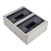 Бокс модульный накладной PDB/W 4024 GR (ЩРН-ПГ-24) IP65 пластик. Pro JazzWay 5072145 5072145