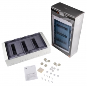 Бокс модульный накладной PDB/W 4036 GR (ЩРН-ПГ-36) IP65 пластик. Pro JazzWay 5072169 5072169