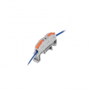 Клемма монтажная СМК PTC-1P 4211 DIN BL/4 450В 32А 0.08-2.5(4.0)кв.мм JazzWay 5073647 5073647
