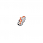 Клемма монтажная СМК PTC-1P 4212 BL/3 450В 32А 0.08-2.5(4.0)кв.мм JazzWay 5073722 5073722