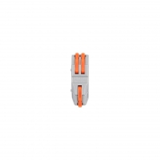 Клемма монтажная СМК PTC-1P 4212 BL/3 450В 32А 0.08-2.5(4.0)кв.мм JazzWay 5073722 5073722
