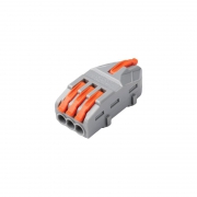 Клемма монтажная СМК PTC-1P 4213 BL/3 450В 32А 0.08-2.5(4.0)кв.мм JazzWay 5073746 5073746