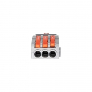 Клемма монтажная СМК PTC-1P 4213 BL/3 450В 32А 0.08-2.5(4.0)кв.мм JazzWay 5073746 5073746