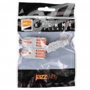 Клемма монтажная СМК PTC-1P 4213 BL/3 450В 32А 0.08-2.5(4.0)кв.мм JazzWay 5073746 5073746