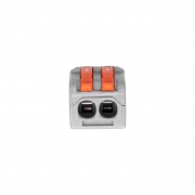 Клемма монтажная СМК PTC-2P 4222 BL/4 450В 32А 0.08-2.5(4.0)кв.мм JazzWay 5073685 5073685