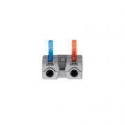 Клемма монтажная СМК PTC-2P 4224 BL/2 450В 32А 0.08-2.5(4.0)кв.мм JazzWay 5073760 5073760