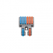 Клемма монтажная СМК PTC-2P 4226 BL/2 450В 32А 0.08-2.5(4.0)кв.мм JazzWay 5073784 5073784