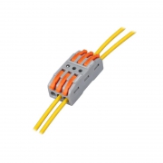 Клемма монтажная СМК PTC-3P 4233 BL/3 450В 32А 0.08-2.5(4.0)кв.мм JazzWay 5073708 5073708