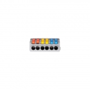 Клемма монтажная СМК PTC-3P 4236 BL/2 450В 32А 0.08-2.5(4.0)кв.мм JazzWay 5073807 5073807