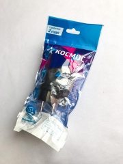 Вилка прямая 16А IP44 черн. КОСМОС VKsm-Z-IP(B)16A VKsm-Z-IP(B)16A