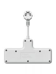 Удлинитель с сетевым фильтром 3х0.3м 10А 2USB + 1USBC 2500Вт ПВС 3х1 компакт бел. КОСМОС FRKsm0.3m-3g(W)USB FRKsm0.3m-3g(W)USB
