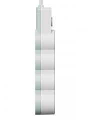 Удлинитель 3х5м с заземл. 10А IP20 USB 2800Вт 220В ПВС 3х1 с выкл. бел. КОСМОС YKsm5m3g-Z-VU10А-W YKsm5m3g-Z-VU10A-W