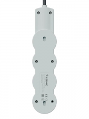 Удлинитель 3х1.5м с заземл. 10А IP20 USB 2800Вт 220В ПВС 3х1 с выкл. черн. КОСМОС YKsm1.5m3g-Z-VU10А-B YKsm1.5m3g-Z-VU10A-B