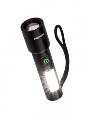 Фонарь ручной аккум. 10Вт LaserLED/широк.cвет/Li-ion 1200мА.ч алюм. КОСМОС (KOC134Lit) KOC134Lit