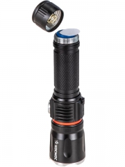 Фонарь ручной аккум. 4Вт T6LED/Li-ion18650 1200мА.ч алюм. КОСМОС (KOC811Lit) KOC811Lit