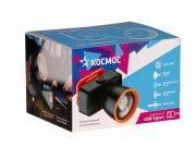 Фонарь налобный аккум. 10Вт Laser LED/ 1200мА.ч ABS пластик линза Френеля КОСМОС (KOC531Lit) KOC531Lit