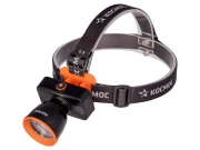 Фонарь налобный аккум. 10Вт Laser LED/ 1200мА.ч ABS пластик линза Френеля КОСМОС (KOC531Lit) KOC531Lit