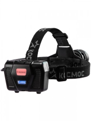 Фонарь налобный аккум. 10Вт Laser LED/Li-ion18650 3х1200мА.ч алюм. КОСМОС (KOC854Lit) KOC854Lit