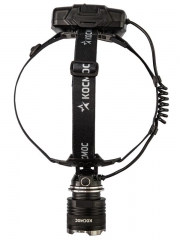 Фонарь налобный аккум. 10Вт P70 LED/Li-ion18650 3х1200мА.ч алюм. КОСМОС (KOC853Lit) KOC853Lit