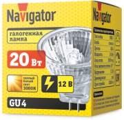 Лампа галогенная 94 200 MR11 20Вт 12В 2000h Navigator 94200 94200