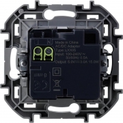 Устройство зарядное Inspiria с 2-мя USB разьемами A и C 240В / 5В 3000мА бел. Leg 673760 673760