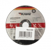 Диск отрезной по металлу (125х1.2х22.23мм) Kranz KR-90-0913 KR-90-0913
