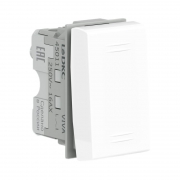 Выключатель 1-кл. 1мод. СП VIVA 16А IP20 бел. DKC 45011 45011