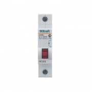 Лампа сигнальная ЛС-101 на DIN-рейку 1p красн. LED DEKraft 18002DEK 18002DEK
