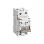 Выключатель автоматический модульный 2п C 40А 6кА AV-6 AVERES EKF mcb6-2-40C-av mcb6-2-40C-av