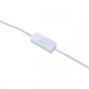 Шнур для бра с выключателем 2м 2х0.5кв.мм EKF ASB-610 ASB-610