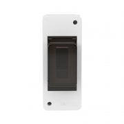 Щиток настенный 2мод. IP41 с тонированной дверцей бел. DKC F02W0WD F02W0WD