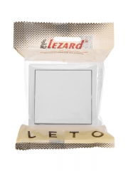 Выключатель 1-кл. ОП LETO бел. LEZARD 752-0200-100 752-0200-100