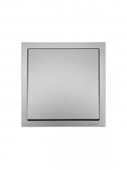Выключатель 1-кл. СП ZIMA IP20 10А безвинт. зажим сер. матов. LEZARD 704-7488-100QC 704-7488-100QC