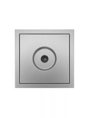 Розетка ТВ оконечная СП ZIMA IP20 сер. матов. LEZARD 704-7488-130 704-7488-130