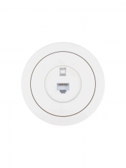 Розетка компьютерная СП OSEN RJ45 кат.6 механизм бел. LEZARD 743-0288-140 743-0288-140