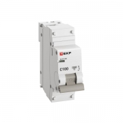 Выключатель автоматический модульный 1п C 100А 10кА ВА 47-100 PROxima EKF mcb47100-1-100C-pro mcb47100-1-100C-pro