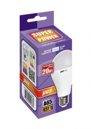Лампа светодиодная PLED-SP 20Вт A65 4000К нейтр. бел. E27 230В/50Гц JazzWay 5019669A 5019669A