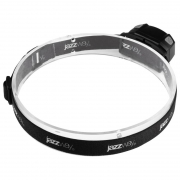 Фонарь аккумуляторный налобный AccuH3-L5W-bk LED 5Вт + 2хRED SMD IP54 5 режимов: 100проц. 180лм 3.5ч/50проц. 110лм 5.5ч/30проц. 65лм 15ч/красн. 28ч/мигающ. красн. 12ч аккум. управл. жестами черн. JazzWay 5036703 5036703